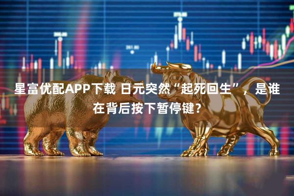 星富优配APP下载 日元突然“起死回生”,是谁在背后按下暂停键?